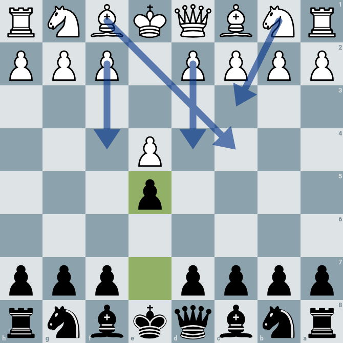 Open Games. Rare 2nd Moves