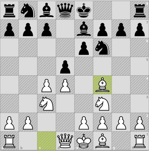 Queen's Gambit Declined. Harrwitz Attack